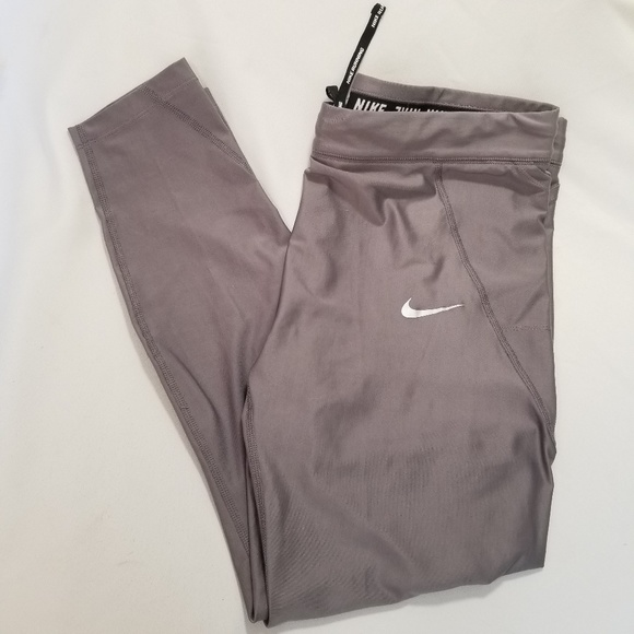 Nike Pants - Nike Running Capri Leggings Gray Womens Size XL